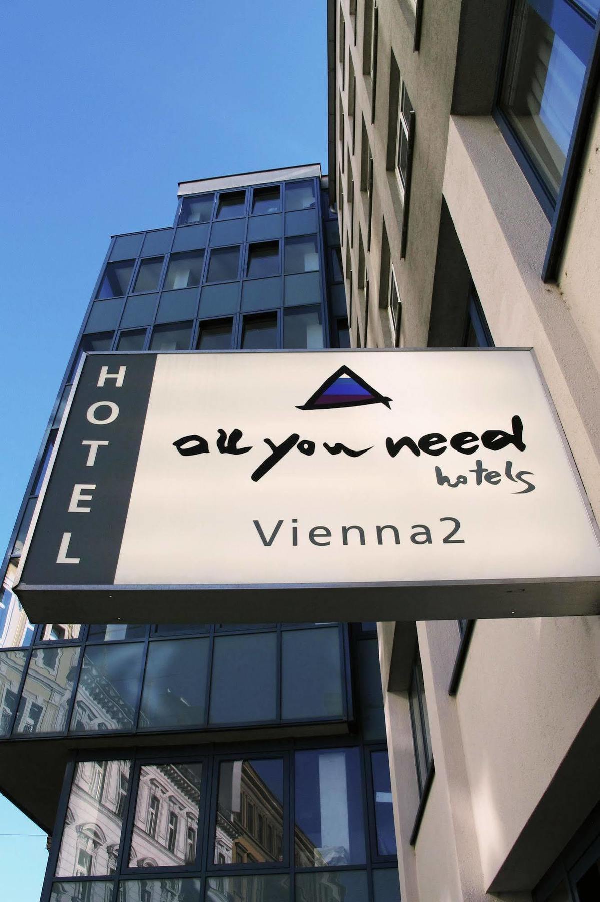 Allyouneed Hotel Vienna2 Exteriör bild